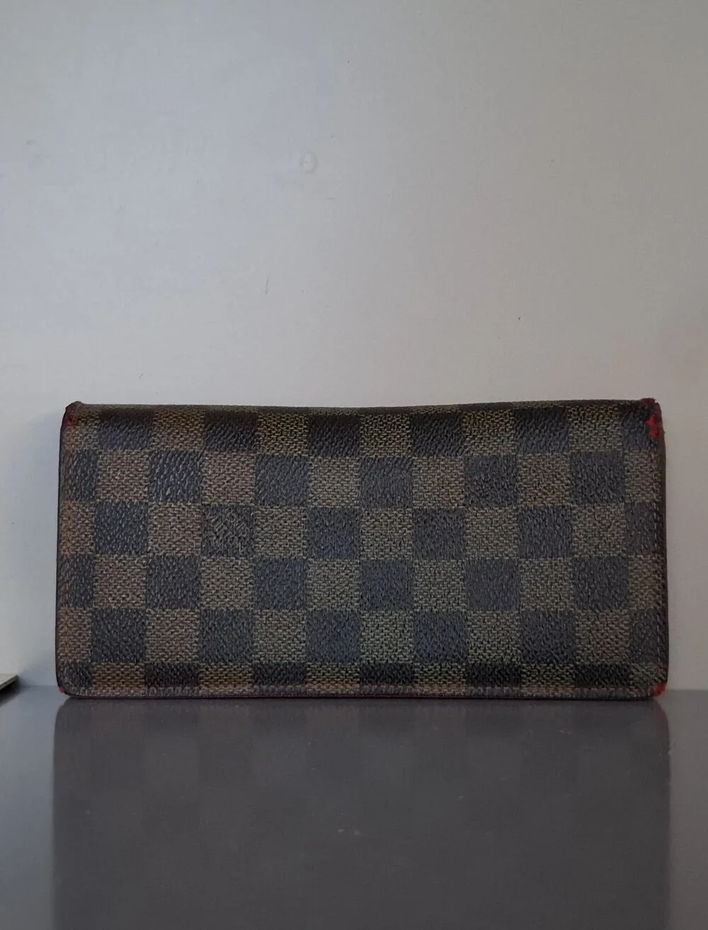 Louis Vuitton Damier Ebene Brazza Long Wallet